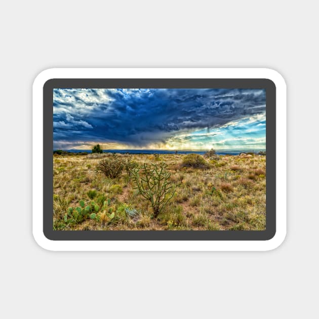 Virga in the desert Magnet by Gestalt Imagery