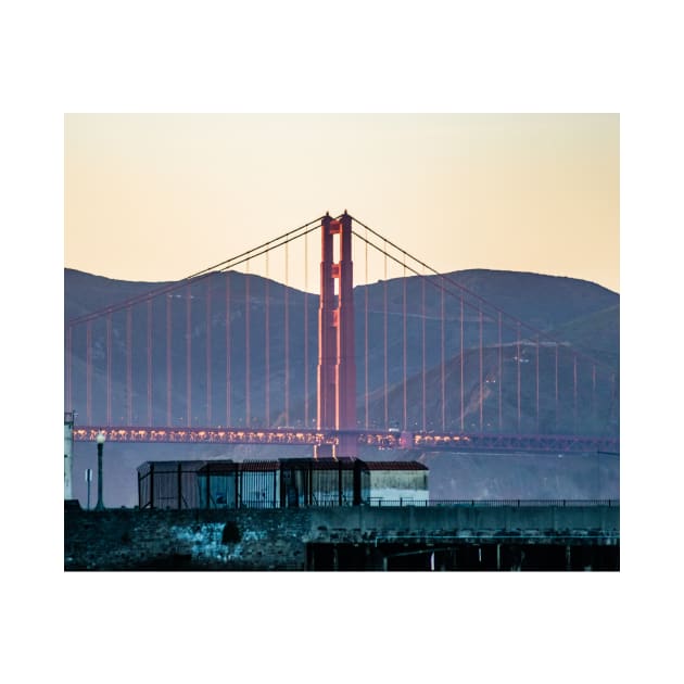 Golden Gate Bridge Telephoto by KensLensDesigns