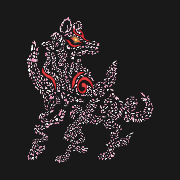 Amaterasu Cherry Blossom Form by Danie Bevis Design