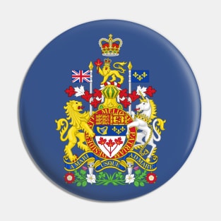 Royal Coat of Arms of Canada Pin