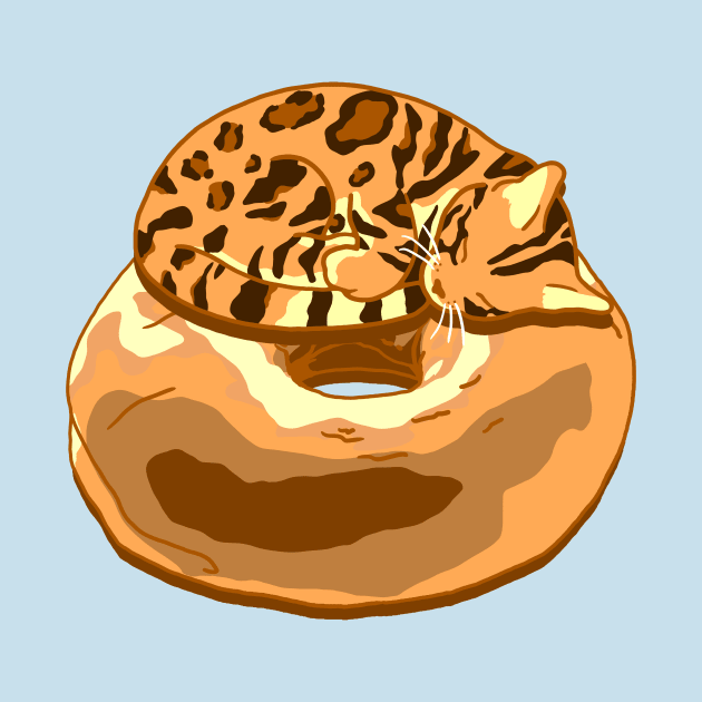 Bagel Cat - Bengal by CCDesign