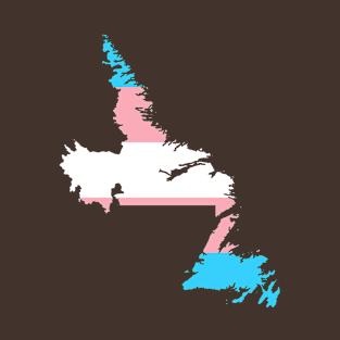 Newfoundland and Labrador transgender flag T-Shirt