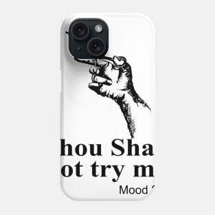 Hair Stylist Thou Shall Not Try Me Mood 247 Phone Case