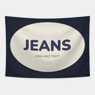 Blue Jeans Tapestry