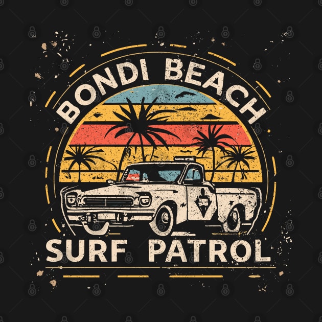 Bondi Beach Surf Patrol by Tezatoons