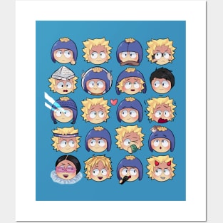 South Park- Tweek x Craig collage Poster for Sale by midnight