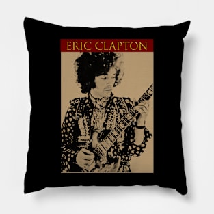 eric clapton art visual Pillow