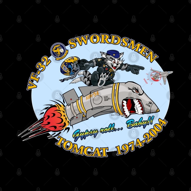 VF-32 Swordsmen Nose Art Variation by MBK