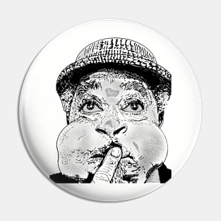 Inktober 2019 "Dizzy" Gillespie Pin