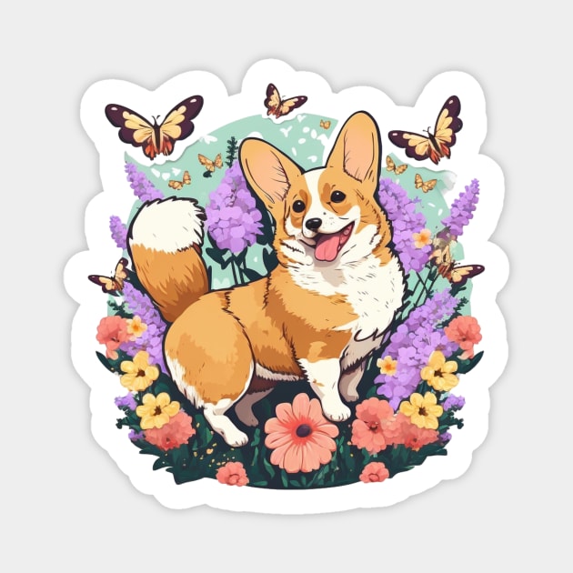 Pembroke Welsh Corgi Magnet by Zoo state of mind