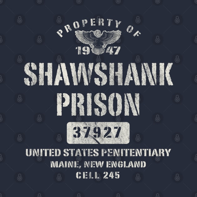 Shawshank Prison Property Of by Alema Art