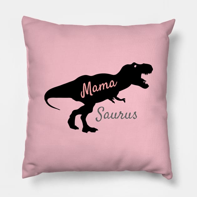 Mama saurus shirt Pillow by EndlessAP