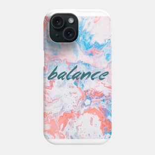 Balance Yoga Design Phone Case