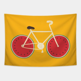 water-melon bike Tapestry