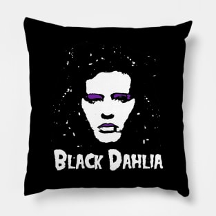 Black Dahlia Elizabeth Short True Crime Edit Pillow