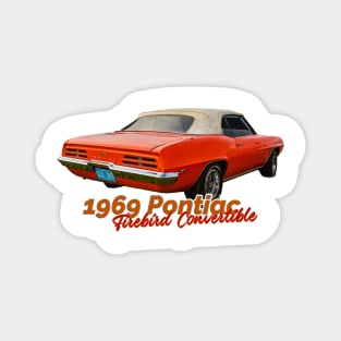 1969 Pontiac Firebird Convertible Magnet