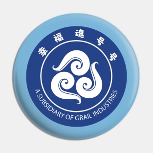 Grail Industries logo from Preacher Pin