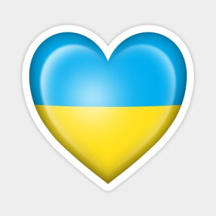 Ukrainian Heart Magnet