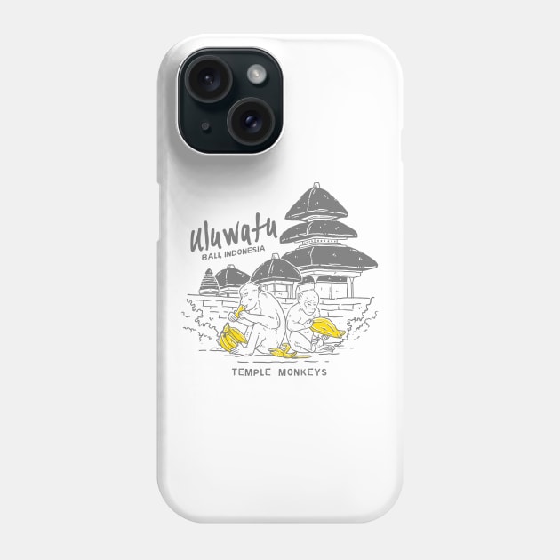 Uluwatu Bali Phone Case by Hodrn