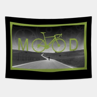 Road Bike Ride Mood Tapestry