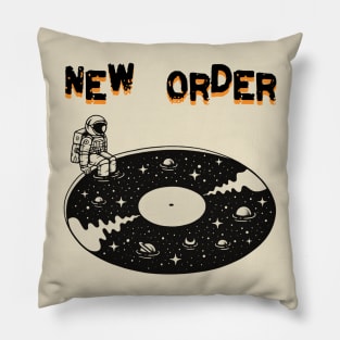 new order visual art Pillow