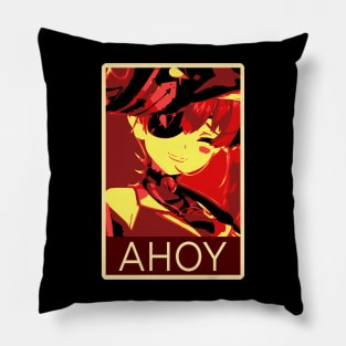 Houshou Marine AHOY Posterized Pillow