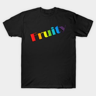 A Lil Bit Fruity! unisex tank top — Make My Gay