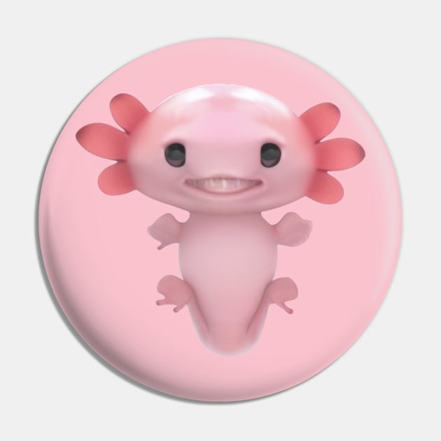 Axolotl alebrije Pin by Dendros-Studio