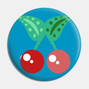 Stylized Cherry Pin