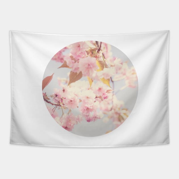 Cherry Blossoms Tapestry by MarieCarr