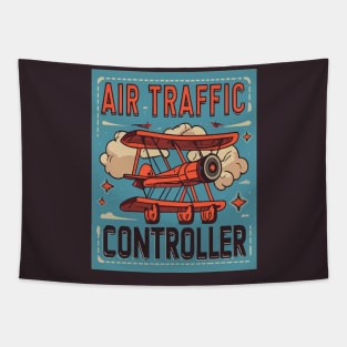 Air Traffic Controller Tapestry