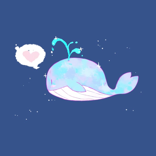 Kawaii Whale by Revynix