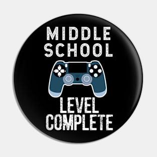 Middle School Level Complete Vintage Gift Idea Pin