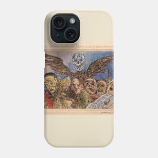 De hoofdzonden beheerst door de dood, James Ensor Phone Case