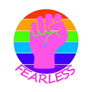 Rainbow Activist - Fearless T-Shirt