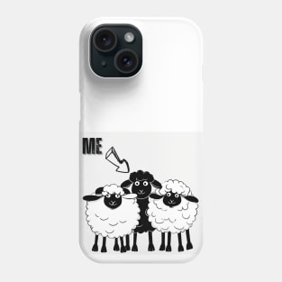 Proudly the Black Sheep! Phone Case