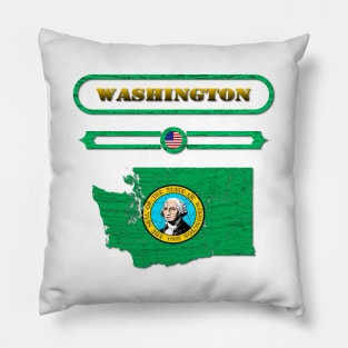 WASHINGTON STATE, UNITED STATES, USA. SAMER BRASIL Pillow