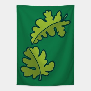 Watermelon Leaves Tapestry