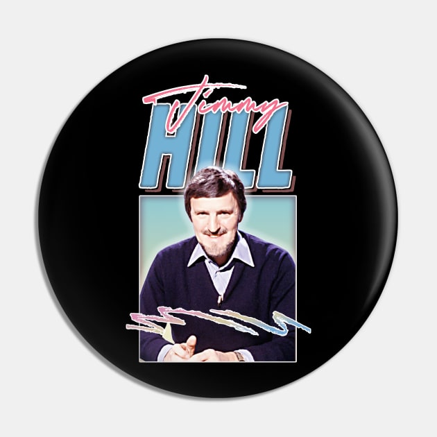 Jimmy Hill //// Retro Footy Fan Design Pin by DankFutura