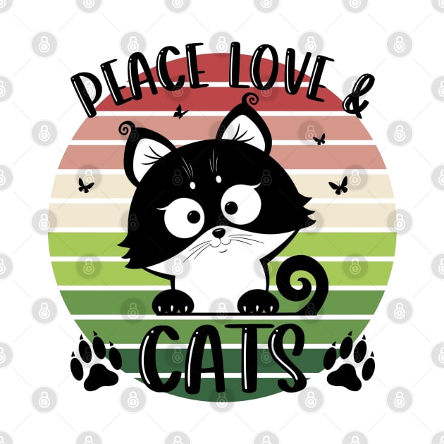 Love, Peace and Cats by Disentangled