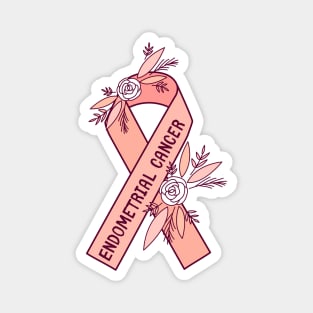 Endometrial Cancer Awareness Magnet