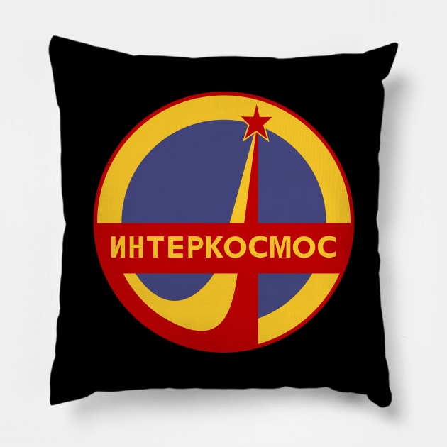 Interkosmos Soviet Union Space Pillow by dumbshirts