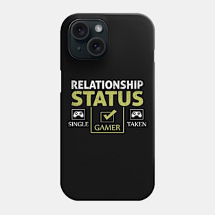 Gamer Relationship Status Phone Case