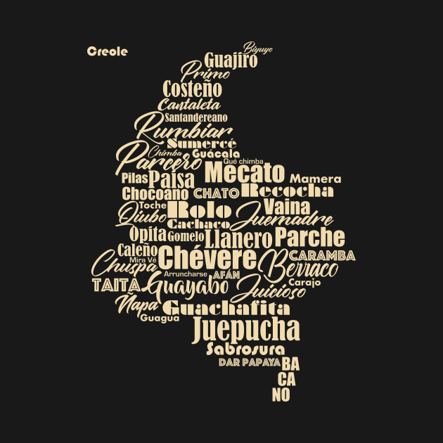 Colombia frases mapa by ladinoariel