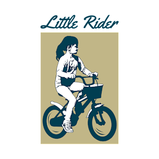 LITTLE RIDER, GIFT FOR WHO LOVES BICYCLES T-Shirt