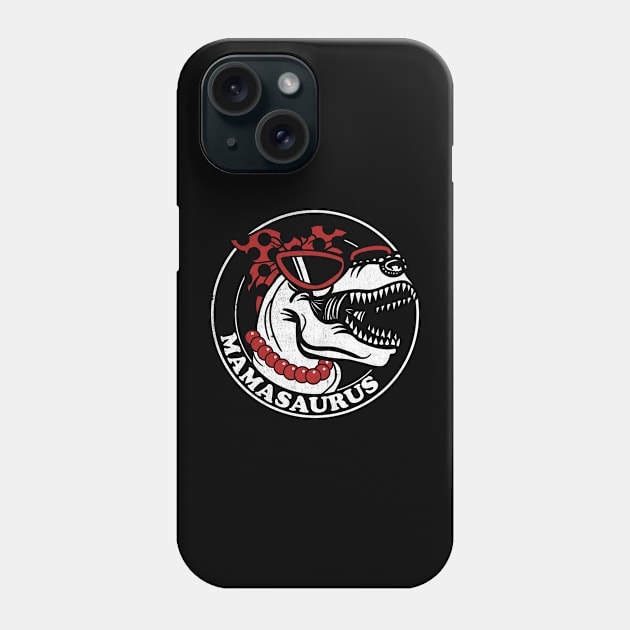 Mamasaurus Phone Case by notsleepyart