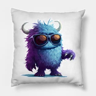 Cute Fluffy Monster Pillow