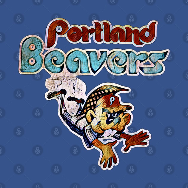 Portland Beavers Baseball by Kitta’s Shop