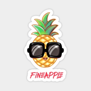 Fineapple Pineapple Magnet