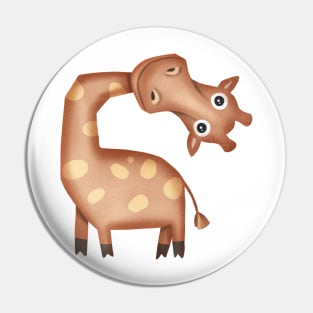 Giraffe Pin